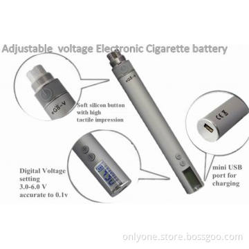 Newnest Product 650mAh Huge Vaper EGO V Passthough Variable Voltage E-Cig EGO V with LCD